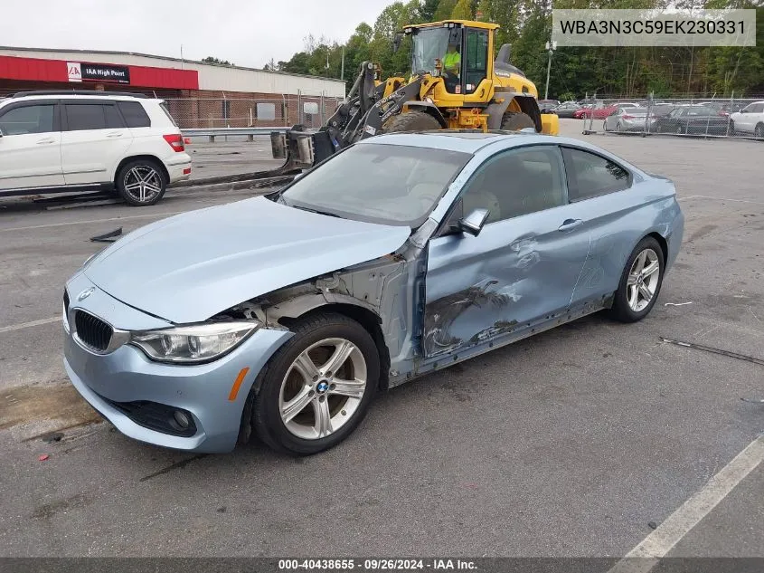 WBA3N3C59EK230331 2014 BMW 428I