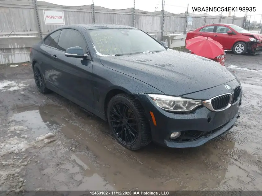 WBA3N5C54FK198935 2015 BMW 428I xDrive