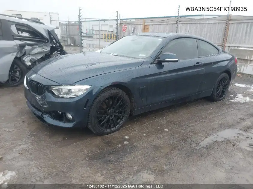 WBA3N5C54FK198935 2015 BMW 428I xDrive