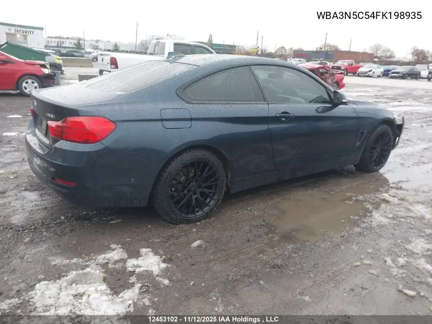 WBA3N5C54FK198935 2015 BMW 428I xDrive