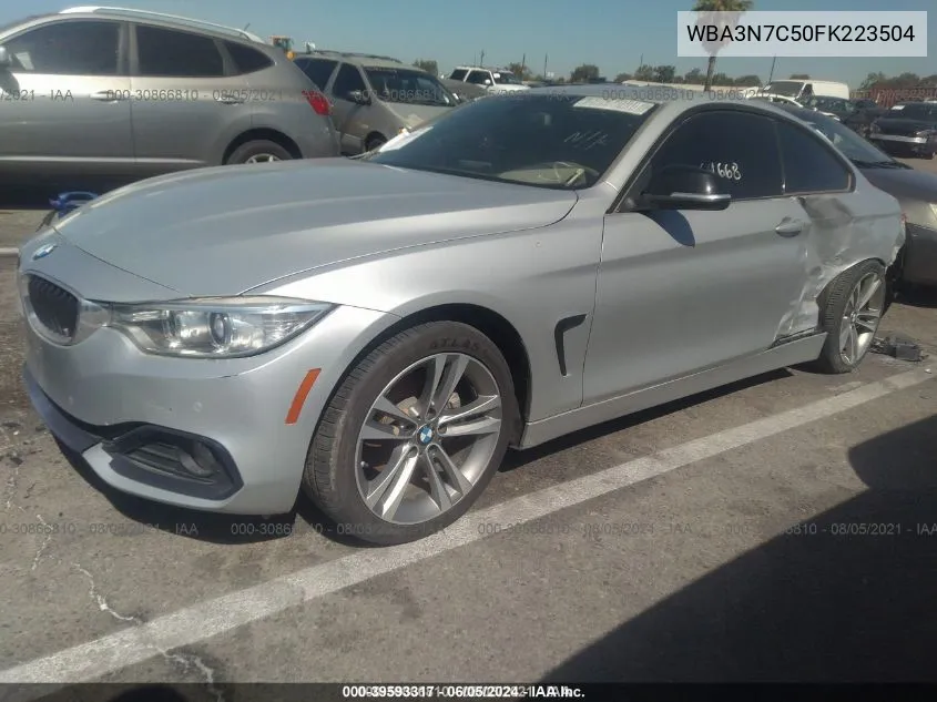 WBA3N7C50FK223504 2015 BMW 428I