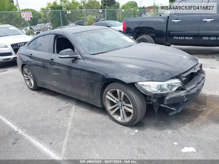 WBA4A9C53FD416827 2015 BMW 428 Gran Coupe