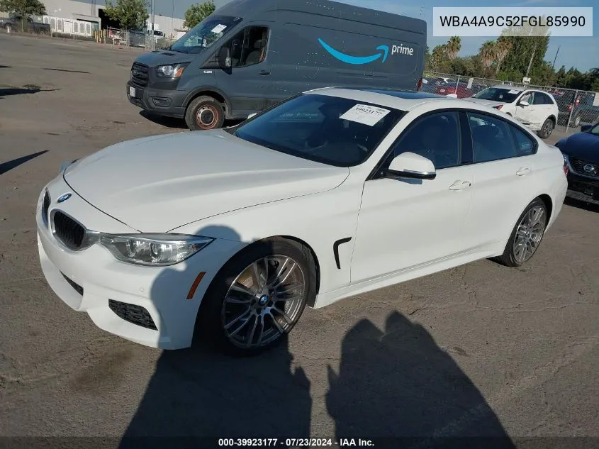 WBA4A9C52FGL85990 2015 BMW 428 Gran Coupe