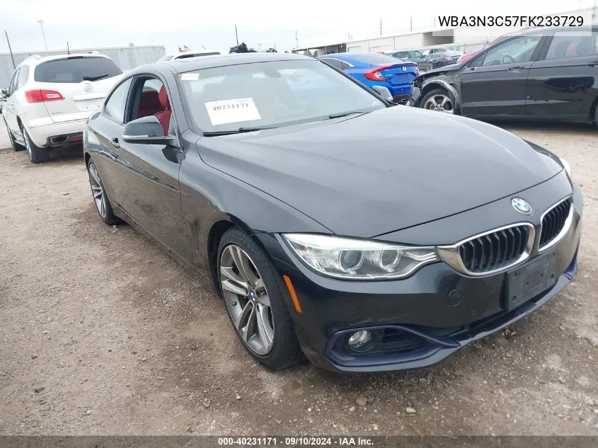 WBA3N3C57FK233729 2015 BMW 428I