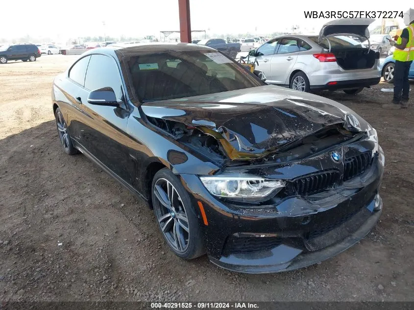 WBA3R5C57FK372274 2015 BMW 435 Xi