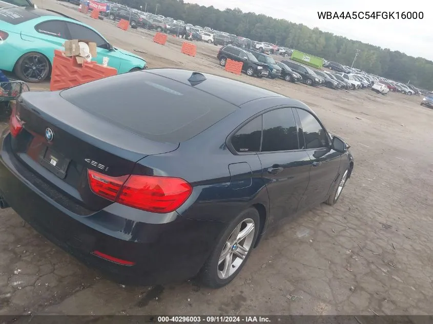 WBA4A5C54FGK16000 2015 BMW 428 I Gran Coupe