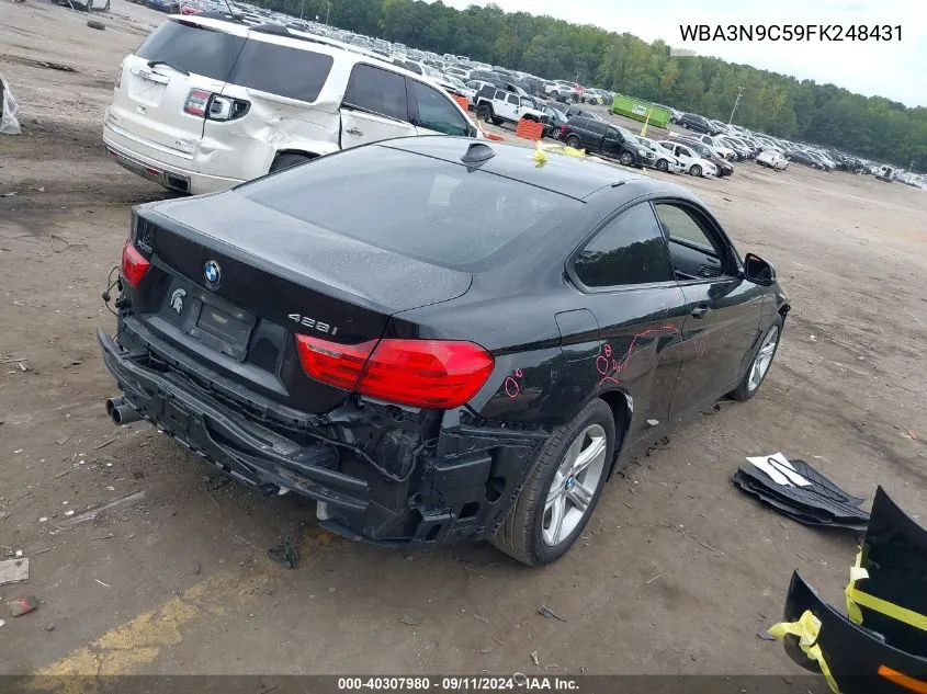 WBA3N9C59FK248431 2015 BMW 428I xDrive