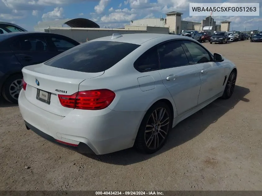 WBA4A5C5XFG051263 2015 BMW 428 Gran Coupe