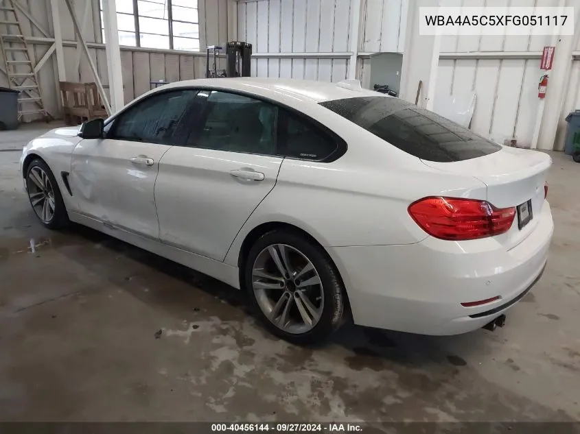 WBA4A5C5XFG051117 2015 BMW 428 Gran Coupe