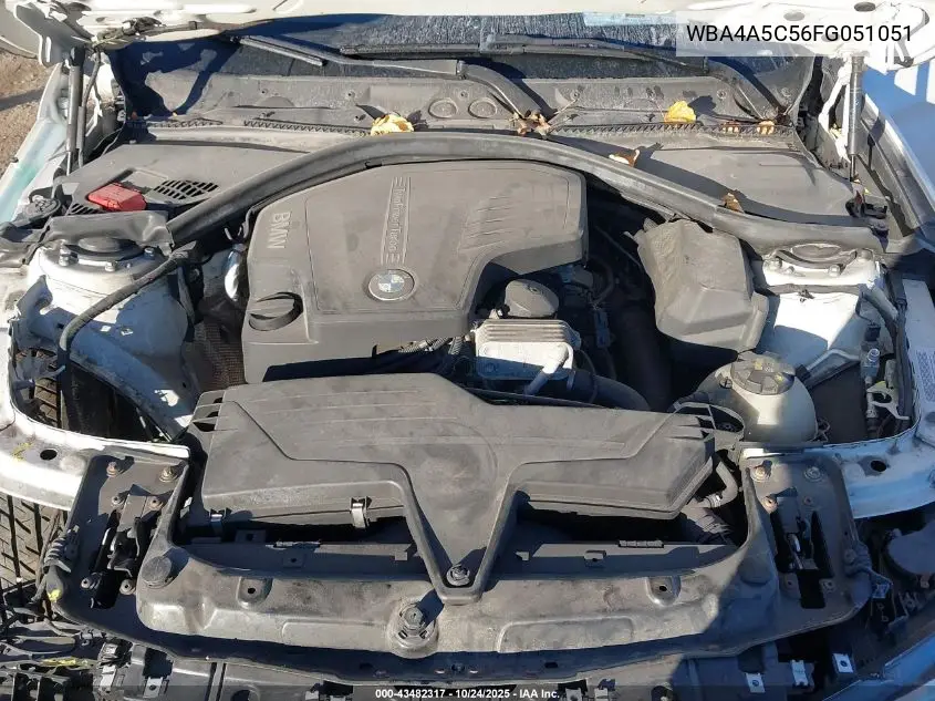 WBA4A5C56FG051051 2015 BMW 428 Gran Coupe