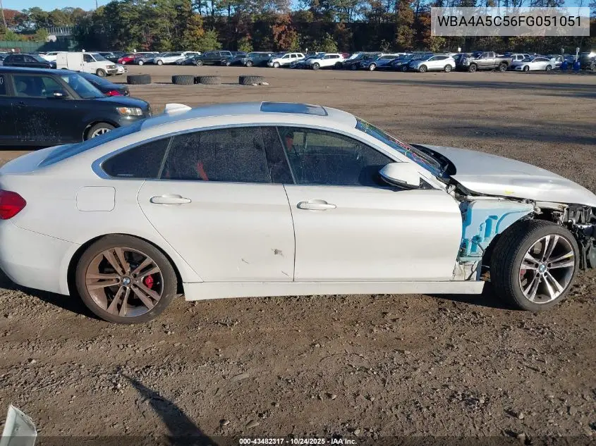 WBA4A5C56FG051051 2015 BMW 428 Gran Coupe