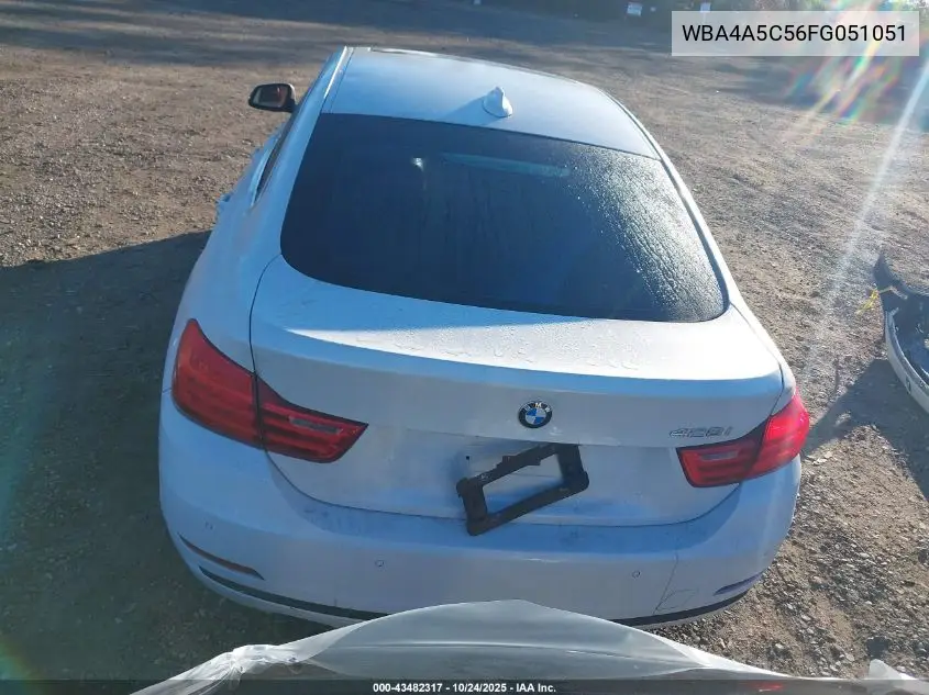 WBA4A5C56FG051051 2015 BMW 428 Gran Coupe