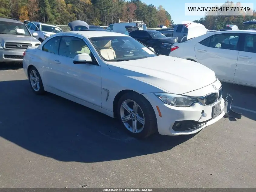 WBA3V7C54FP771749 2015 BMW 428I