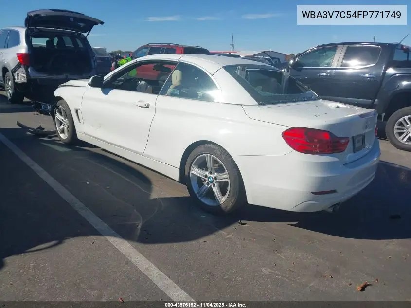 WBA3V7C54FP771749 2015 BMW 428I