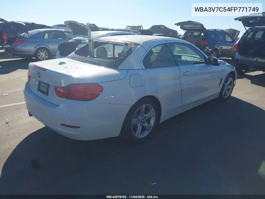 WBA3V7C54FP771749 2015 BMW 428I