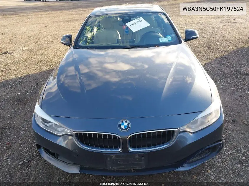 WBA3N5C50FK197524 2015 BMW 428I xDrive