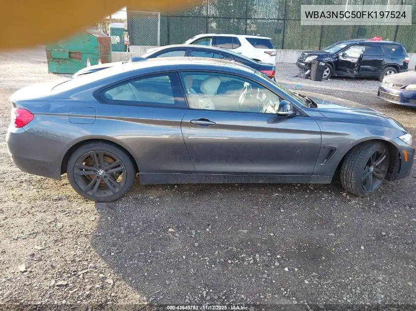 WBA3N5C50FK197524 2015 BMW 428I xDrive