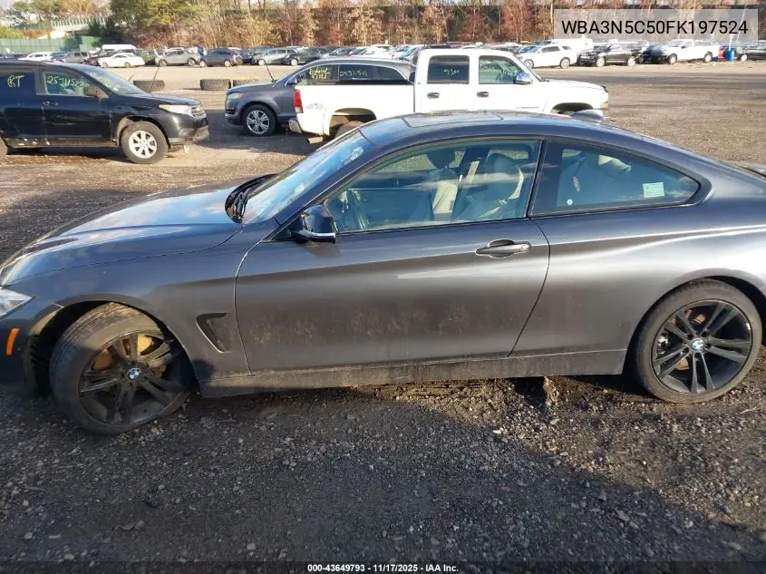 WBA3N5C50FK197524 2015 BMW 428I xDrive