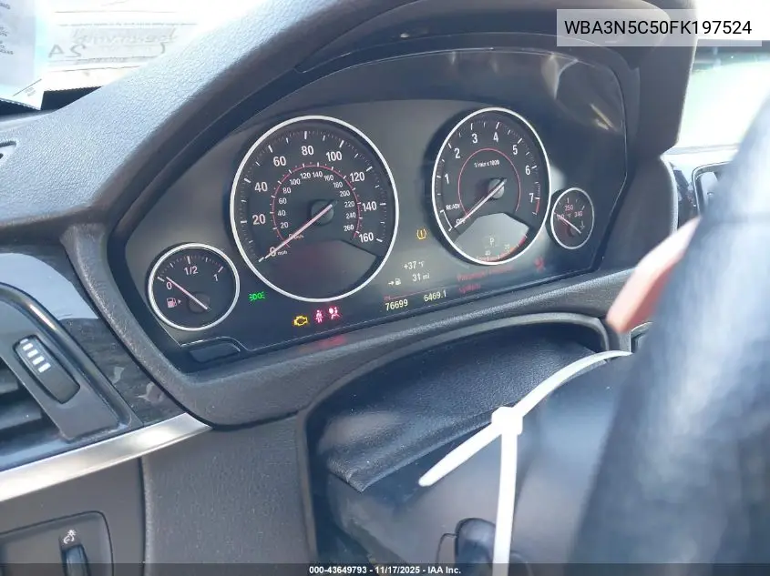 WBA3N5C50FK197524 2015 BMW 428I xDrive