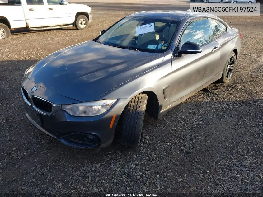 WBA3N5C50FK197524 2015 BMW 428I xDrive