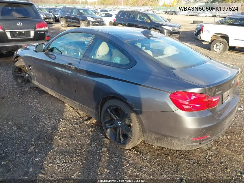WBA3N5C50FK197524 2015 BMW 428I xDrive