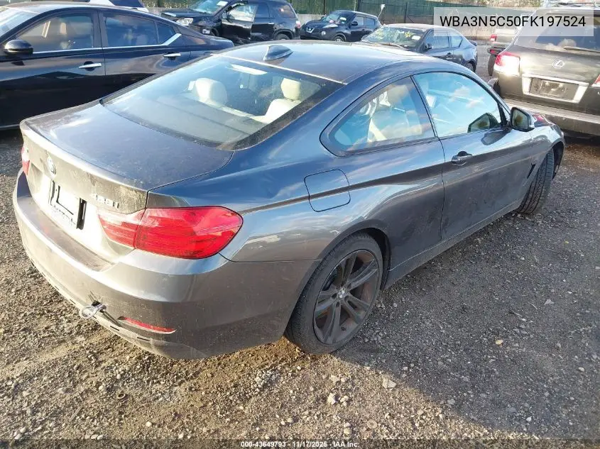 WBA3N5C50FK197524 2015 BMW 428I xDrive