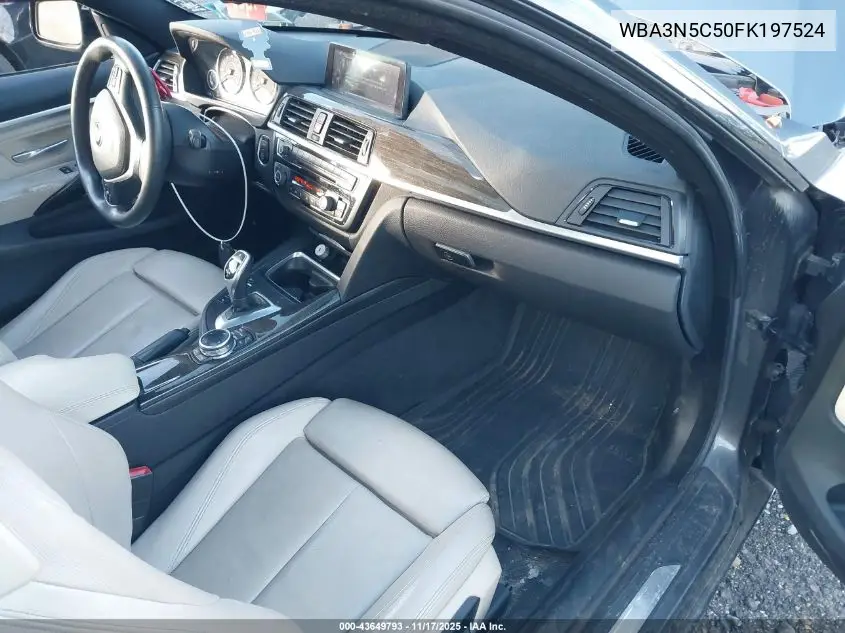 WBA3N5C50FK197524 2015 BMW 428I xDrive