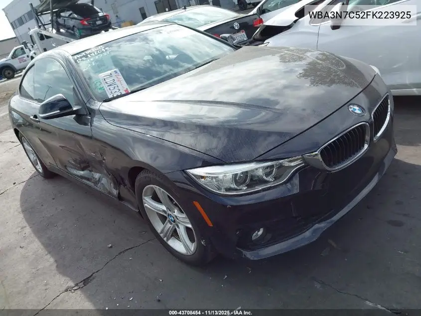 WBA3N7C52FK223925 2015 BMW 428I