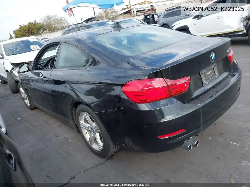 WBA3N7C52FK223925 2015 BMW 428I