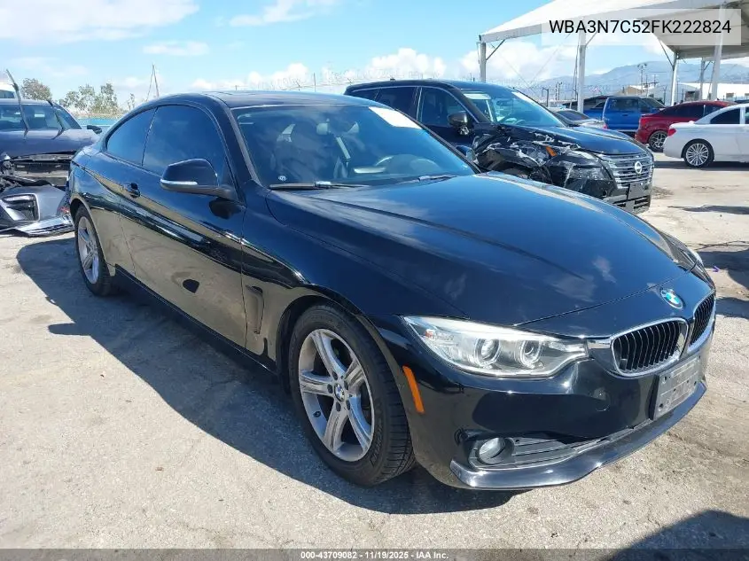 WBA3N7C52FK222824 2015 BMW 428I