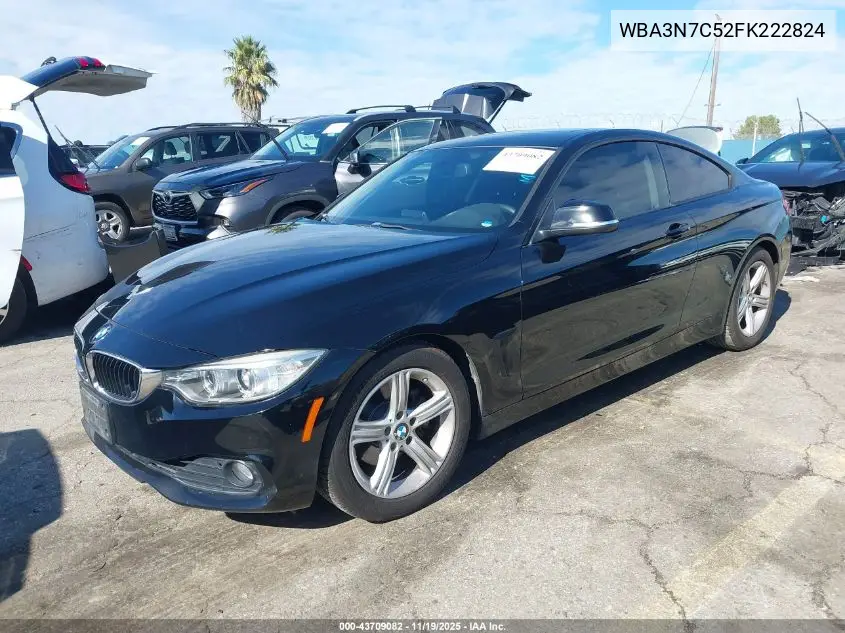 WBA3N7C52FK222824 2015 BMW 428I
