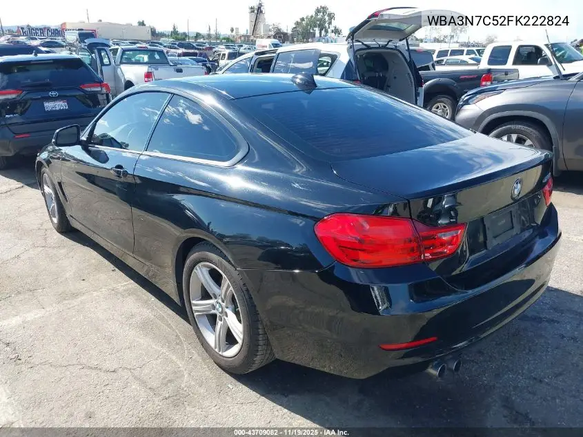 WBA3N7C52FK222824 2015 BMW 428I