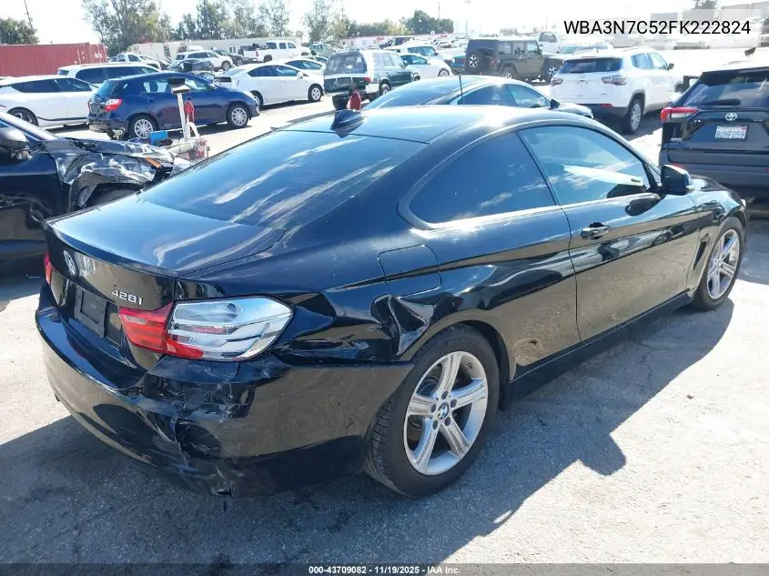 WBA3N7C52FK222824 2015 BMW 428I