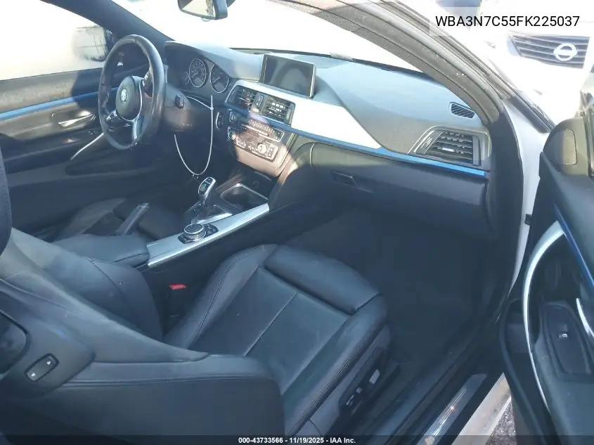 WBA3N7C55FK225037 2015 BMW 428I