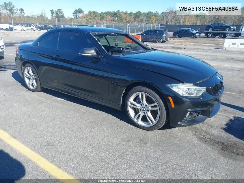 WBA3T3C58F5A40884 2015 BMW 435I