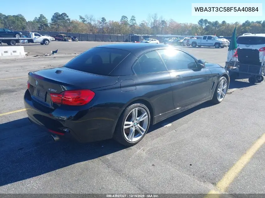 WBA3T3C58F5A40884 2015 BMW 435I