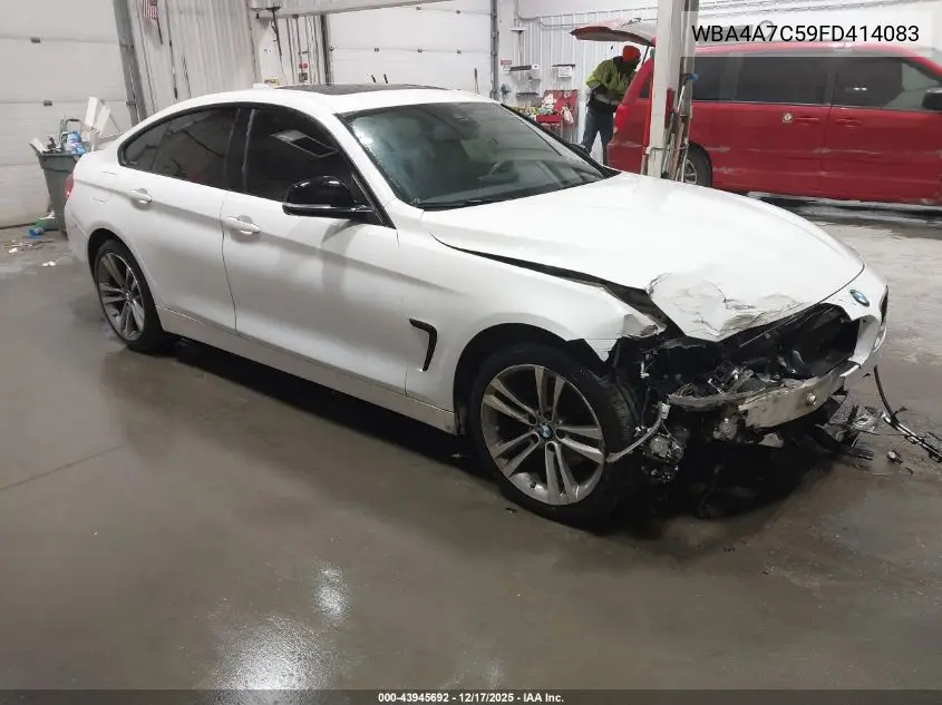 WBA4A7C59FD414083 2015 BMW 428 Gran Coupe xDrive