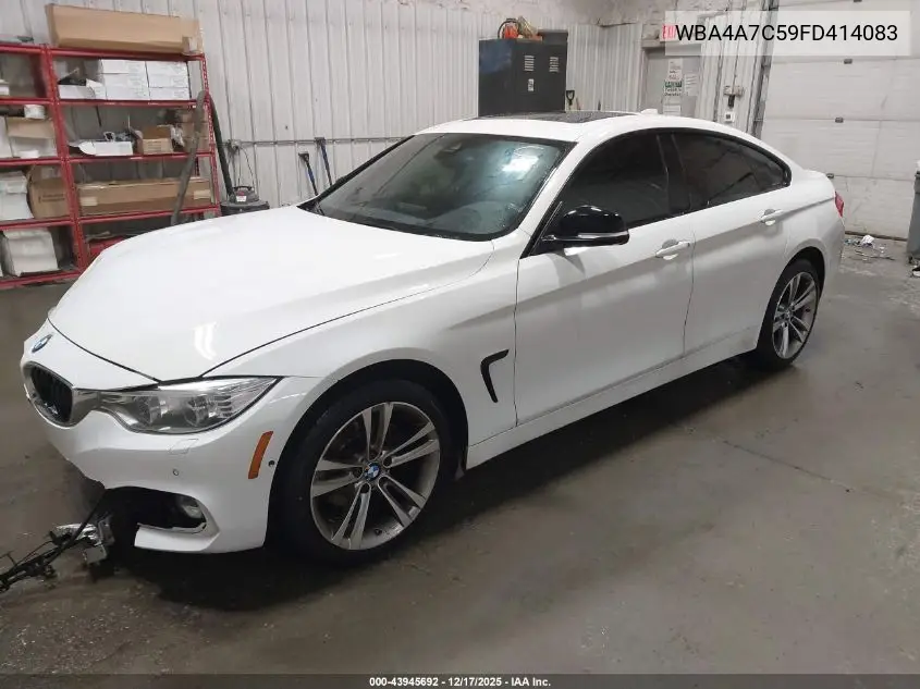 WBA4A7C59FD414083 2015 BMW 428 Gran Coupe xDrive