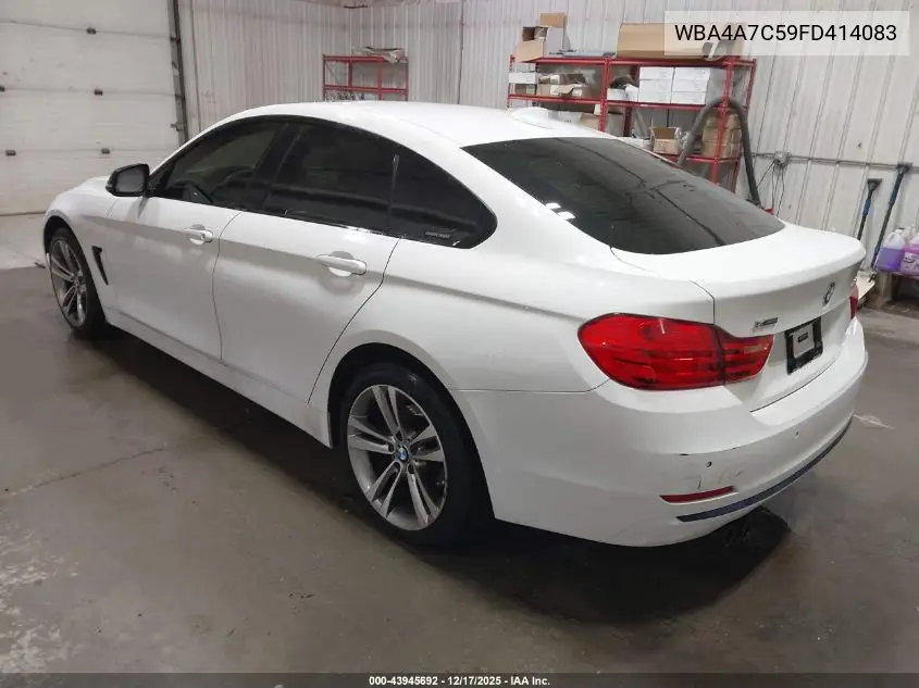 WBA4A7C59FD414083 2015 BMW 428 Gran Coupe xDrive