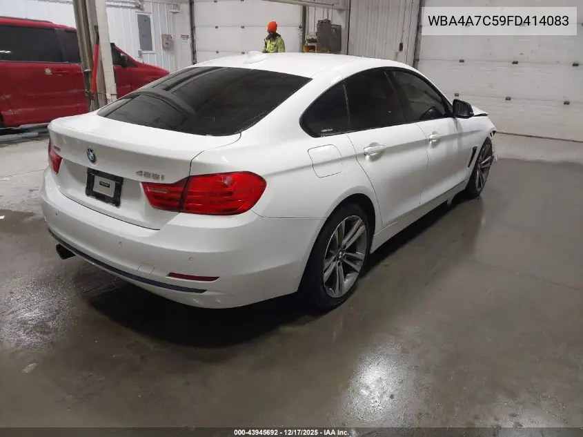WBA4A7C59FD414083 2015 BMW 428 Gran Coupe xDrive
