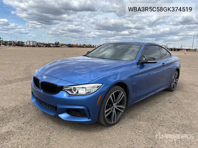 WBA3R5C58GK374519 2016 BMW 435 I 2016 BMW 435I xDrive Awd Automobile