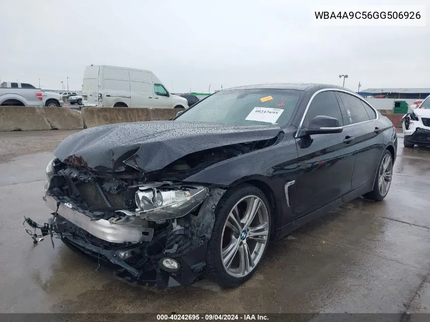 WBA4A9C56GG506926 2016 BMW 428I Gran Coupe