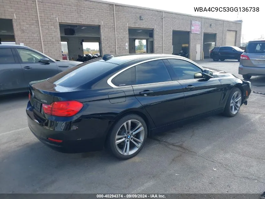 WBA4C9C53GG136738 2016 BMW 428I Gran Coupe xDrive