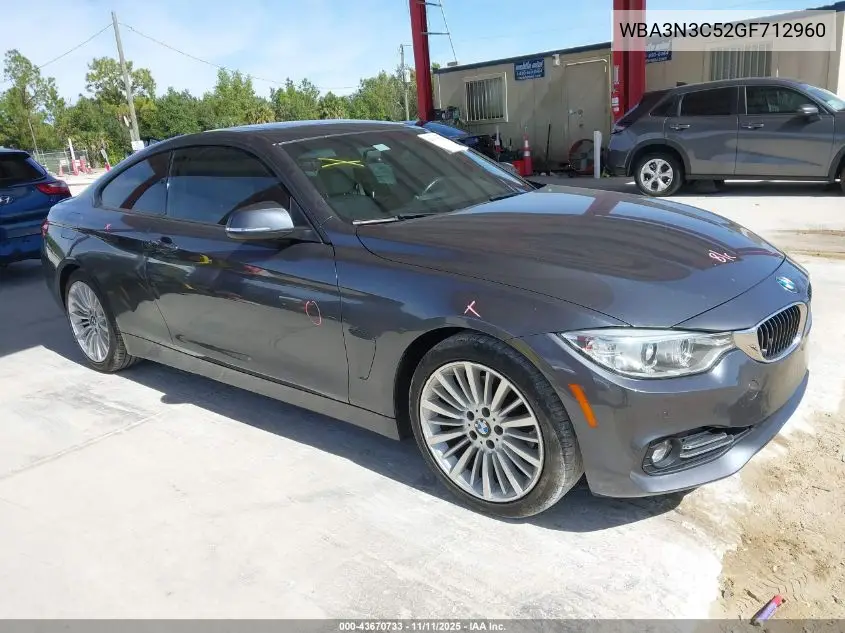 WBA3N3C52GF712960 2016 BMW 428I