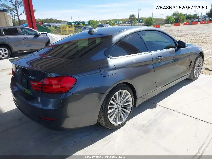 WBA3N3C52GF712960 2016 BMW 428I
