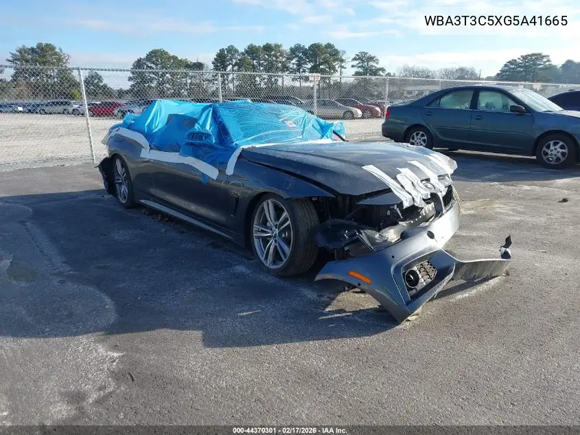 WBA3T3C5XG5A41665 2016 BMW 435I