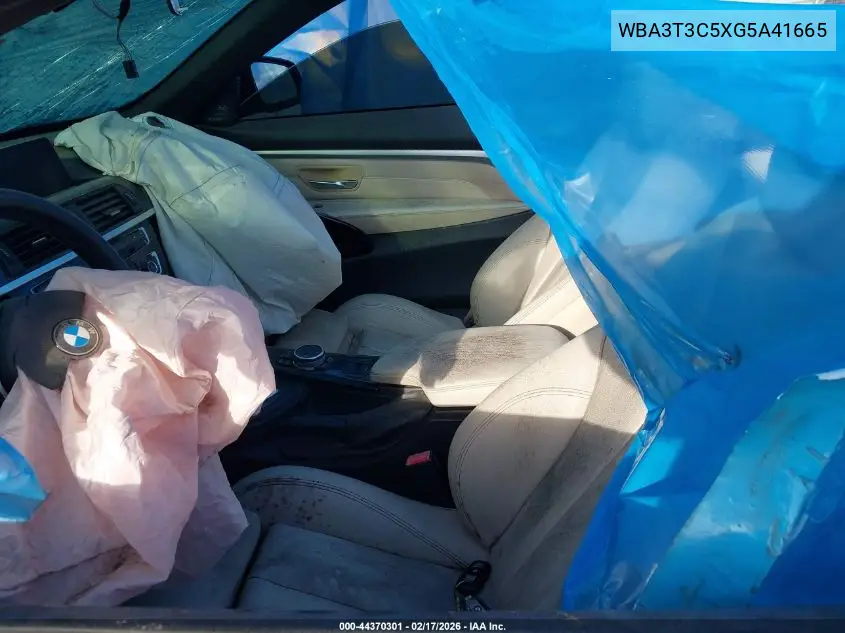WBA3T3C5XG5A41665 2016 BMW 435I