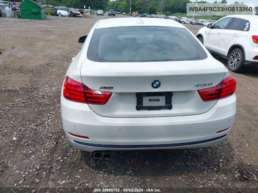 WBA4F9C33HG813360 2017 BMW 430I Gran Coupe xDrive