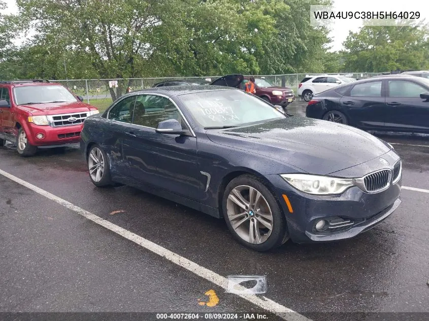 WBA4U9C38H5H64029 2017 BMW 430I