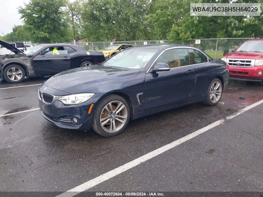 WBA4U9C38H5H64029 2017 BMW 430I